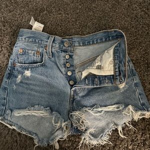 Levi 501 Buttonfly shorts